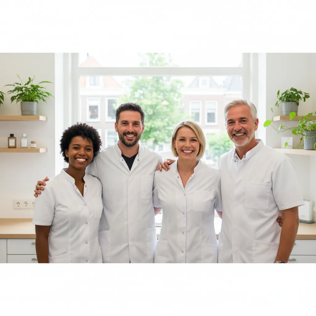 Het team van Tandheelkundig Centrum Vitalis